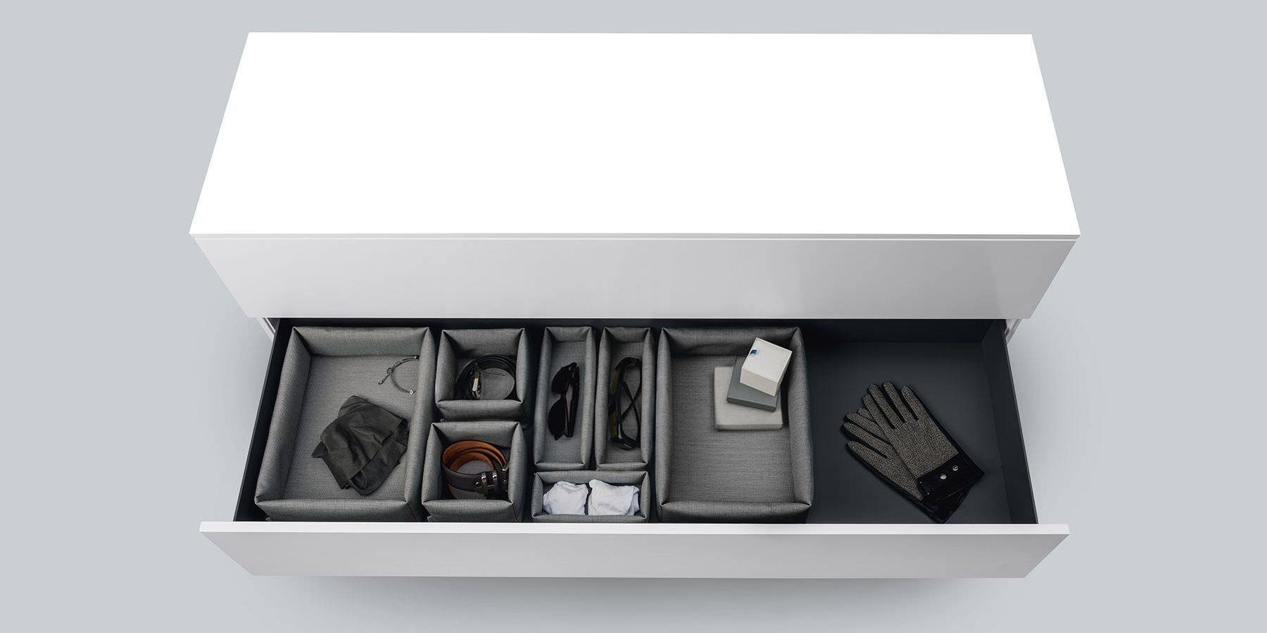 pillowbox Schubkasten-Einteilung mit Antirutschbeschichtung